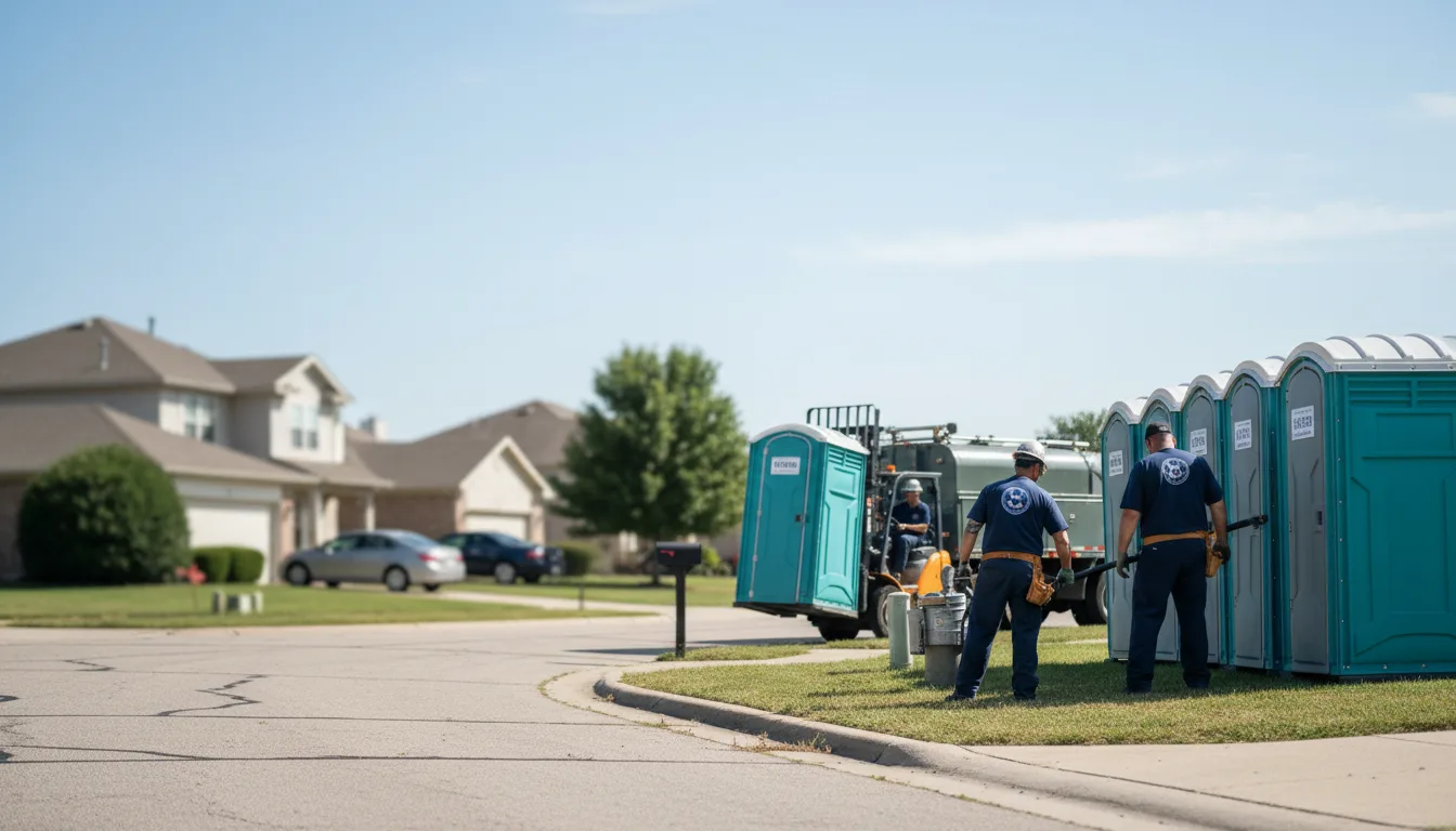 Porta Potty Rental in Selman City, TX near me